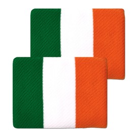 Unique Sports Ireland Flag 4-inch Wristbands