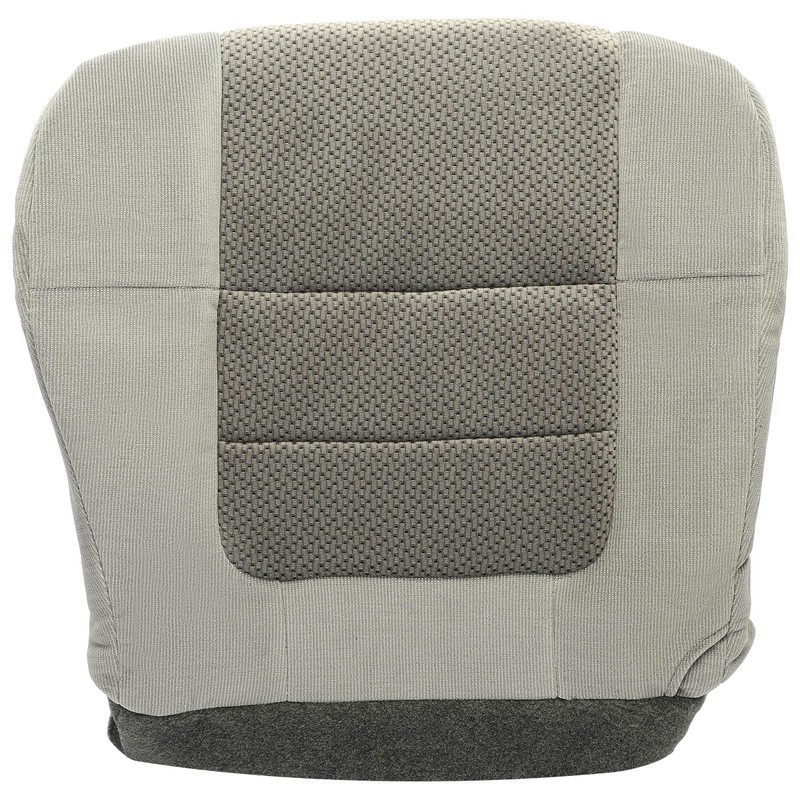 KUAFU New Gray Driver Side Bottom Seat Cover Cloth Compatible