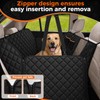 Dog Car Seat Cover for Back Seat, Waterproof Pet Hammock