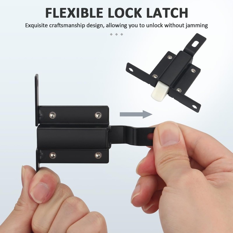 UnibLn 2-Pack E525 RV Designer Baggage Door Latch - Replacement