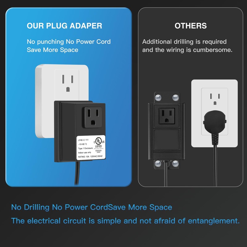 Garbage Disposal Air Switch Kit, UL Certified Professional Garbage Disposal