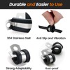 10 PCS 1-7/8 Inch 304 Stainless Steel Cable Clamps with