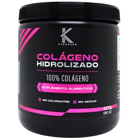 Colágeno Hidrolizado Kardagar | 100% Colágeno | 420 g. I Sin edulcorantes I Sin saborizantes I Presentación en polvo |