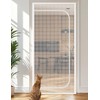 BFNN Cat Screen Door, Extra Tall Cat-Proof Mesh Gate, Fit