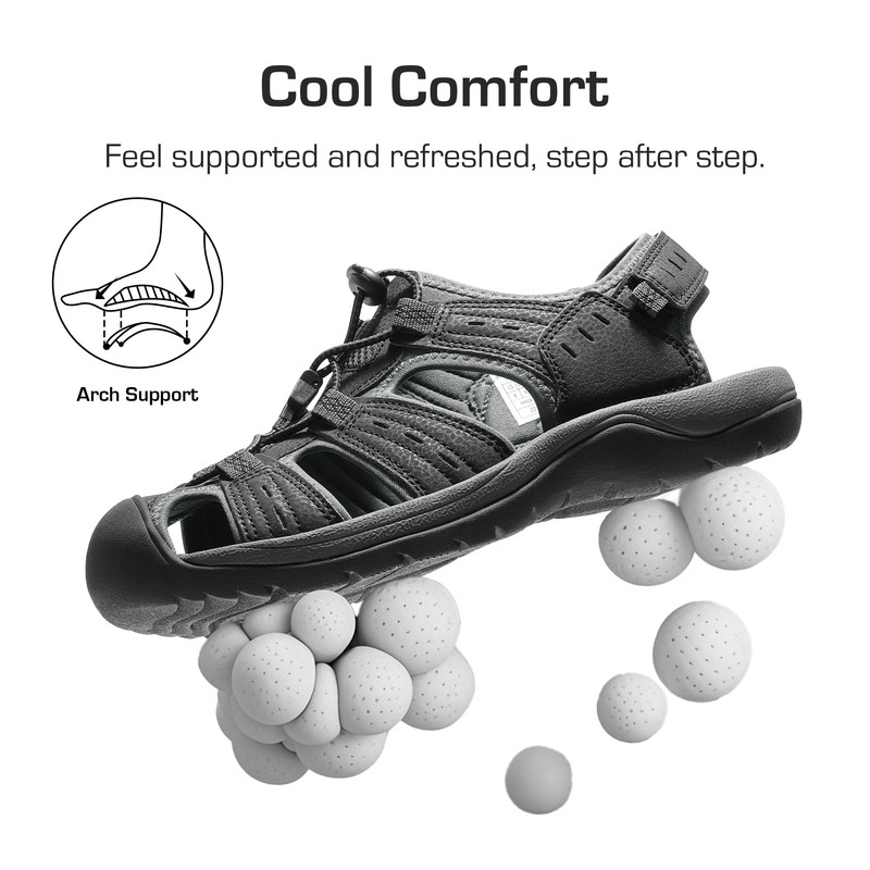 DREAM PAIRS Sandalias de Senderismo para Hombre, Huaraches para Hombre