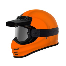 TORC Mojave Motorcycle Helmet Goggle (Flat Black, Black Out)