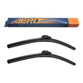 AERO Avenger Premium All-Season Beam Windshield Wiper Blades OEM Replacement for Smart Fortwo 2016-2007 22"+21" (Set of 2)
