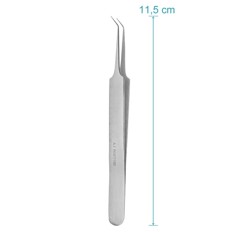 May – Model Technical Tweezers Curved Sharp – Tweezers – Watchmaker's Tweezers Electrician Tweezers Precision Tweezers – Stainless