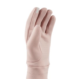 SEALSKINZ Acle Women's Nano Fleece Water Resistant Cold Weather Gloves, Pink, Large