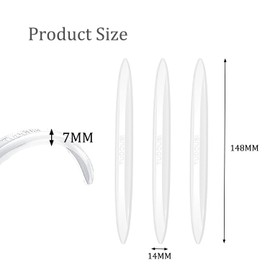 6 Pcs Car Door Edge Protector,Car Door Protector Strips,Edge Guards,Anti-rub Decorative Strip,Car Door Buffer Trim Molding，for All Car and Truck Doors (Transparent)