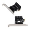 Tarjeta PCI Express, terminales de conexión de 7 Pines Tarjeta