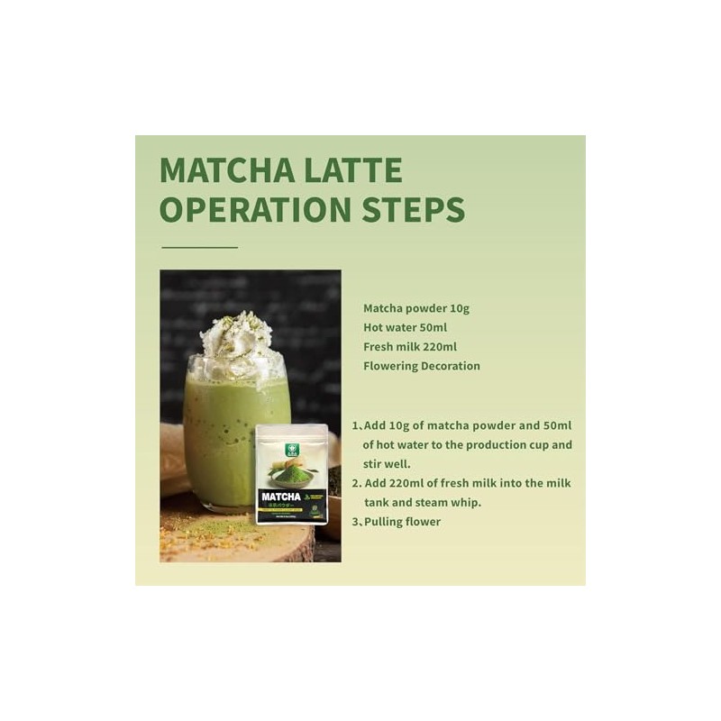 TIAN HU SHAN Culinary Grade Matcha Green Tea Powder 100g