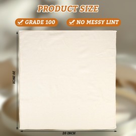 Cheesecloth Filter Cloth Washable Pure Cotton Muslin Cloths for Juice Cheese Nut Milk Pack of 6 50 x 50 cm Cheese Cloth Reusable