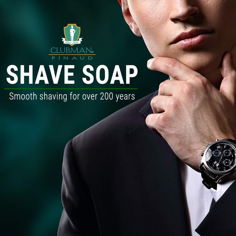 Clubman Shave Soap – Classic Shaving Soap for Men, Smooth