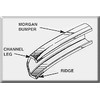Morgan Bumper Braces Cover Lip Protector Qty 2 - Clear