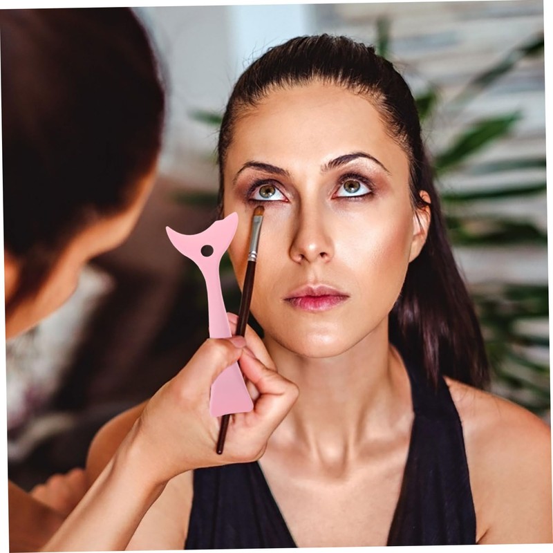 Ipetboom Eyelash Makeup Tools 4pc Set Eyeliner Stencils Brush Eyeshadow