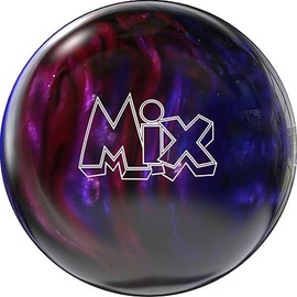 Storm Mix PRE-DRILLED Bowling Ball- Black/Purple/Pink 15lbs