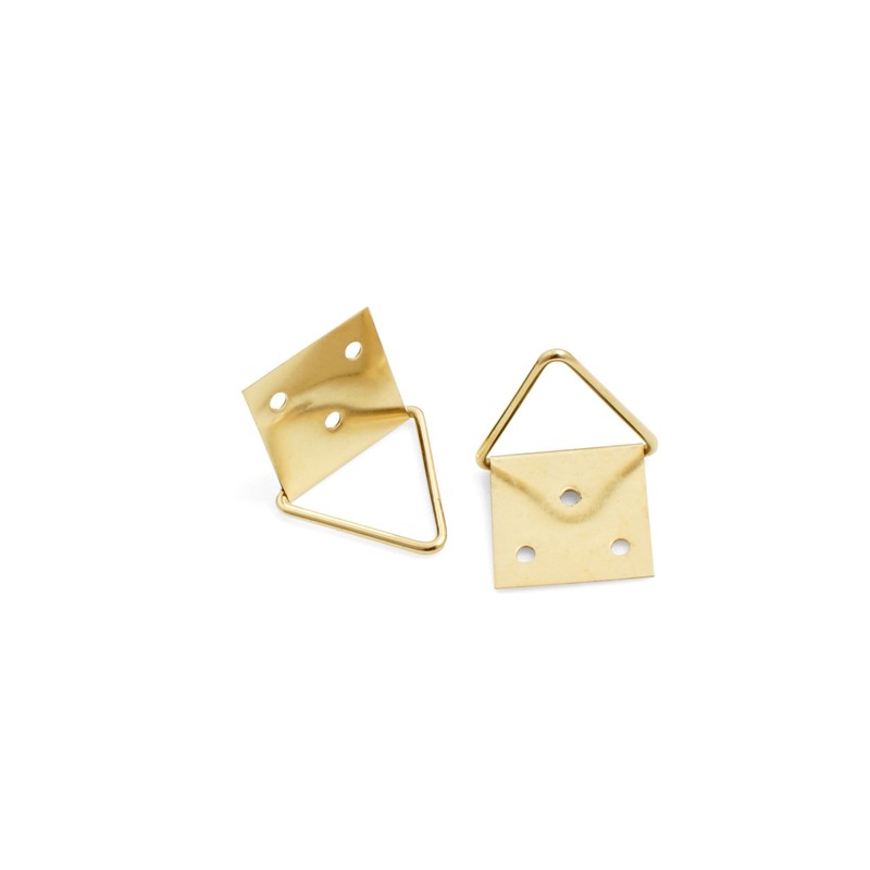 Design61 Folding Eyelets for Hanging Pictures (Pack of 100) Eyelets,
