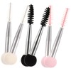 Vaguelly Makeup Brush Stamp 6pcs Set Eyelash Brush Eyebrow Brush