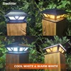 SIEDiNLAR Solar Post Lights Outdoor 2 Modes LED Deck Fence