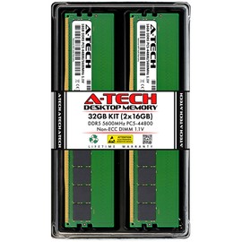 A-Tech 32GB Kit (2x16GB) RAM for ASUS ROG G700 (2025) G700, G700TF Gaming Desktop | DDR5 5600MHz PC5-44800 DIMM 1.1V 288-Pin Non-ECC UDIMM Memory Upgrade