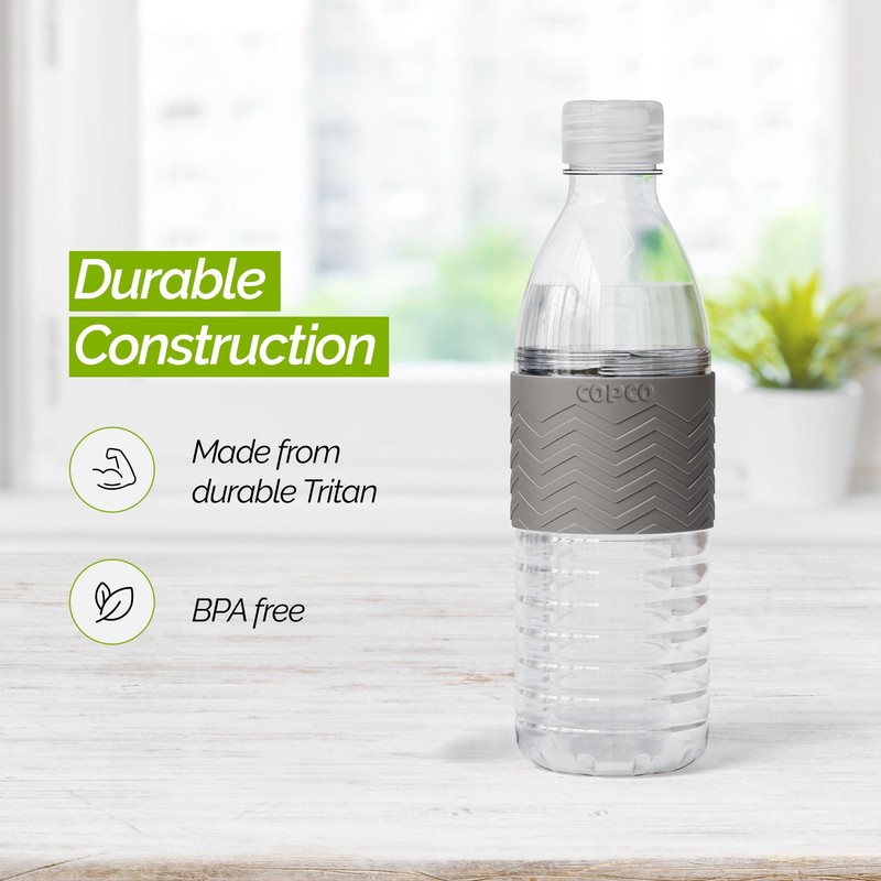 Copco Hydra Water Bottle with Spill-Resistant Lid, 16.9 oz -