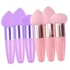 WOONEKY 6pcs Portable Makeup Sponge Soft Foundation Applicators for Precise
