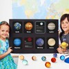 Pllieay 16PCS Solar System for Kids, Solar System Planets Toys