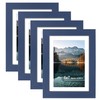 SZYUU 5x7 Picture Frame Set of 4, High Definition Real
