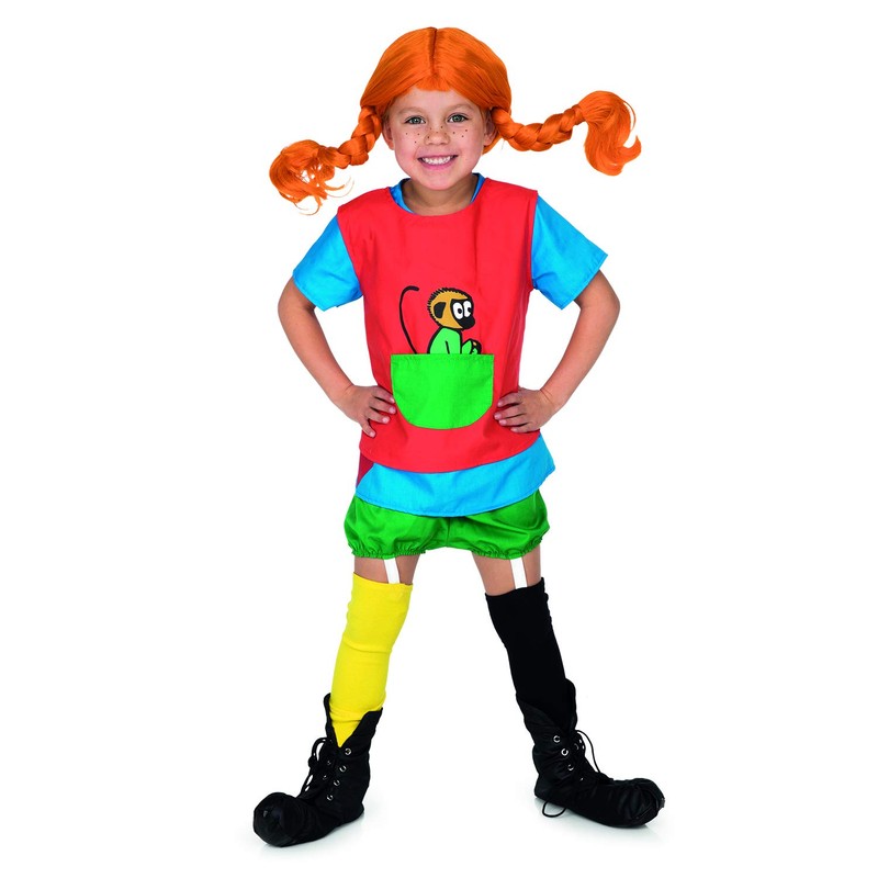 Pippi Longstocking 44360100 Children's Dressing-Up Wig