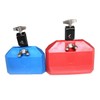 Plastic Musical Jam Block, Latin Percussion Instrument, Blue，Hand Percussion (Blue)