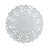 gocreate 200 PK Light Grey Lace Doilies 4.5" Round Disposable
