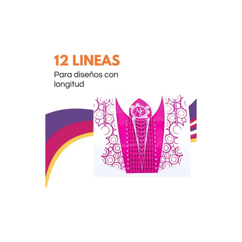 Mc Nails, 100 Formas Esculturales Grandes Para Uña Acrílica