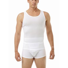 Underworks Posture Control and Training Shirt Top, Small, White