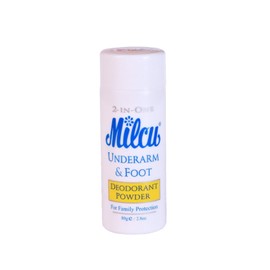 Milcu Milcu Underarm & Foot Deodorant Powder 80 grams Large Size by Milcu
