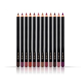 Lápiz Delineador de Labios, Conjunto de 12 Unidades NICEFACE, Delineador de Labios de Larga Duración, Lápiz, Maquillaje Cosmético