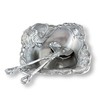 Arthur Court Designs Aluminum Metal Elephant Salad/Fruit Serving Bowl and