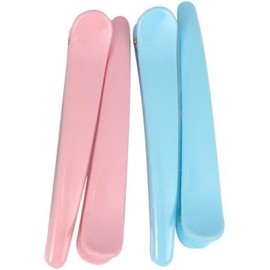 Toddmomy 12 Piezas Pinzas Pato de Colores para de Plástico Grandes Diseño Simple, Ligeras, Apertura Fácil, para Maquillaje y Lavado Facial Color Aleatorio