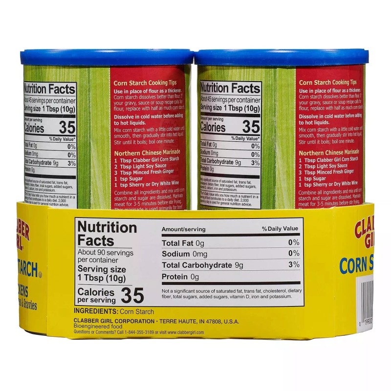 Clabber Girl Corn Starch (16 oz., 2 pk.)