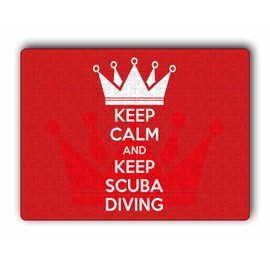 Makoroni - Keep Calm and Keep Keep Calm and Keep Scuba Diving - Jigsaw Puzzle 252 pcs, DesG6