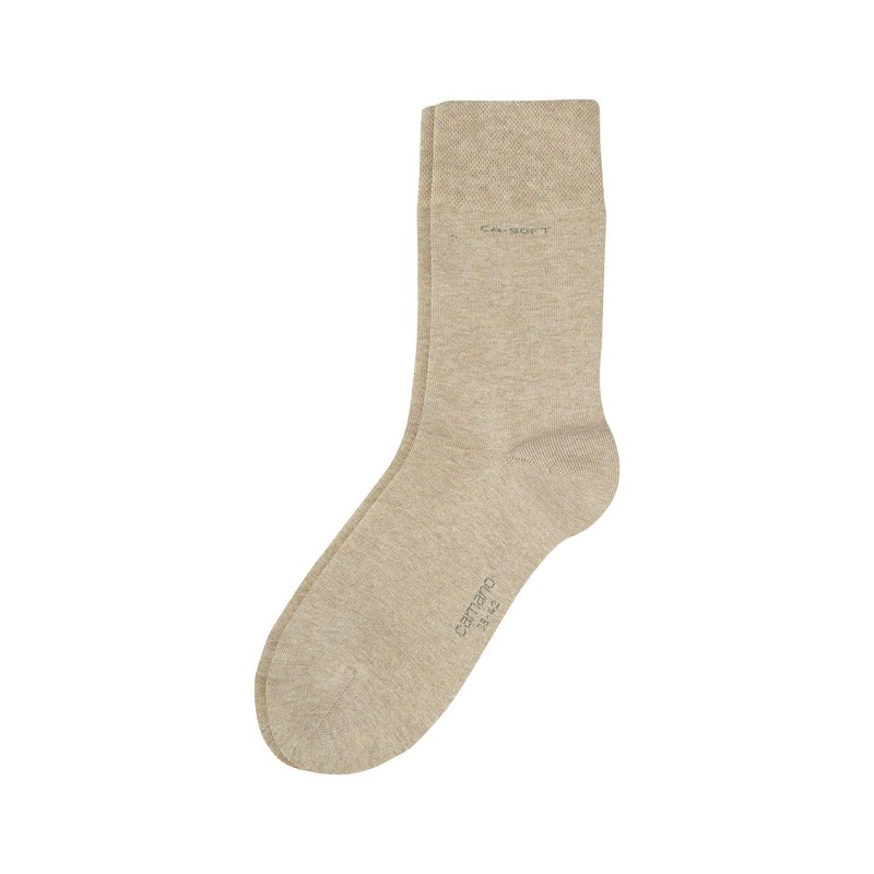 Camano Men's 3642000 Socks, Beige (Sand Melange 8300), 43-46 (Pack