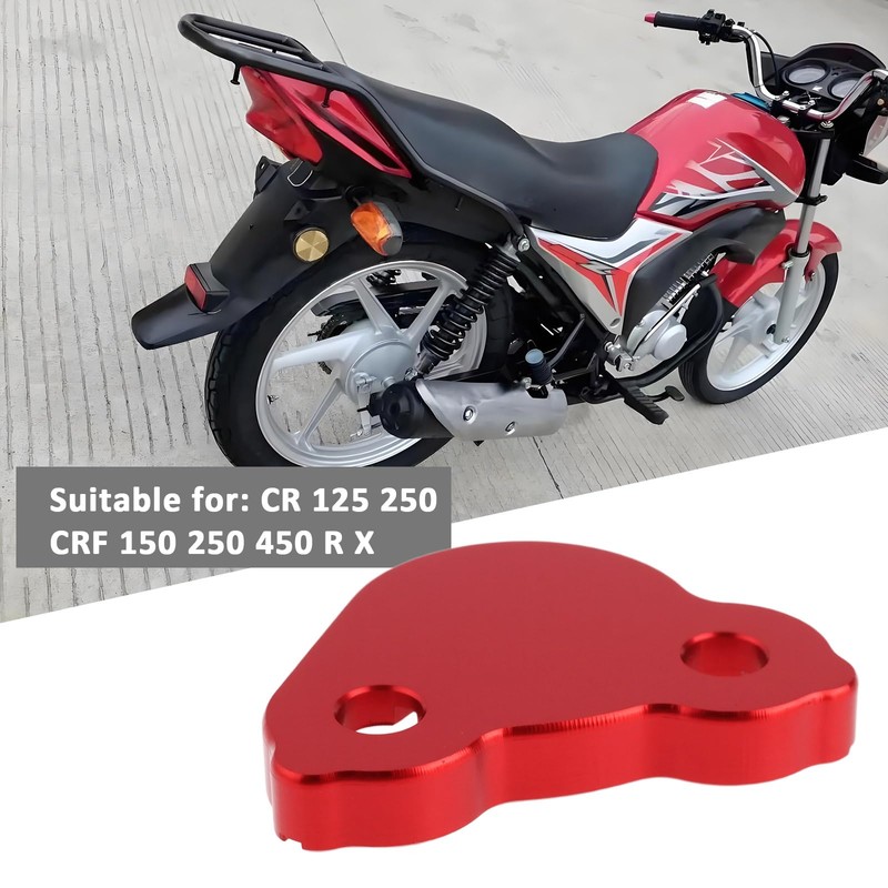 Briny River Motorcycle Rear Brake Reservoir Cap Compatible with Honda