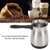 Electric Turkish Coffee Maker, 600ml, Stainless Steel, 6 Cups, Multifunctional