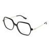 Skaga SK2869 SVAN 001 Black Modified Rectangle Optical Frames for