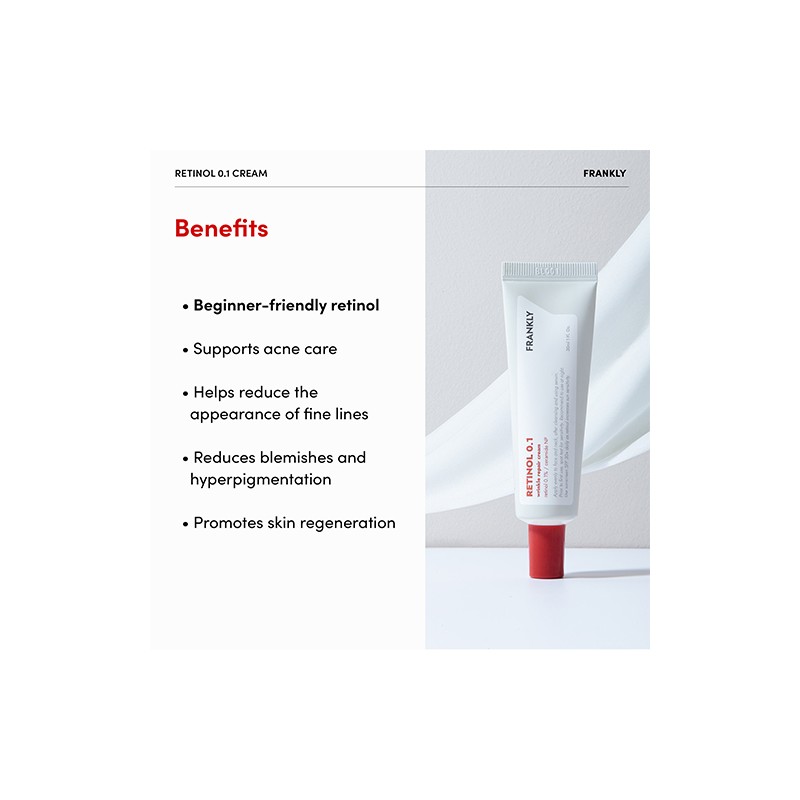 FRANKLY [FRANKLY]Retinol 0.1% Cream 30ml
