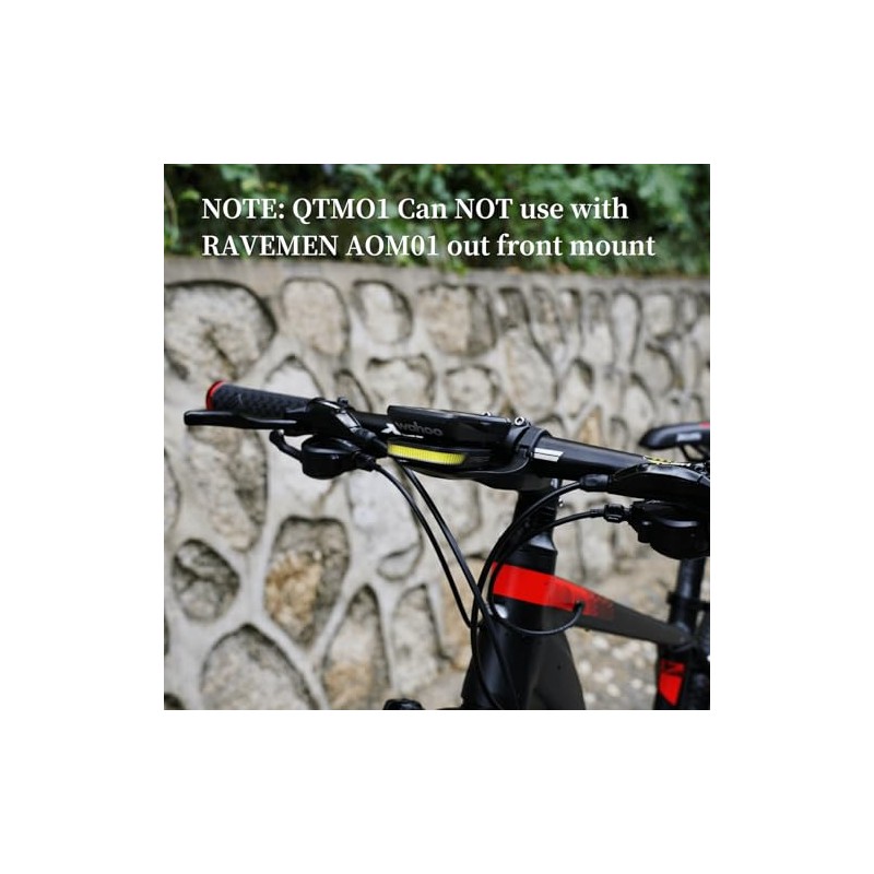 RAVEMEN QTM01 Plastic Mount to Make FR160 Compatible with Wahoo