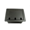 PROCRAFT FPPU-12X-BK Recessed Stage Pocket/Floor Box with 12 "D Punches