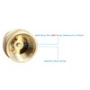 (1Pc) EZ-Fluid 1-1/2" IPS Thread Female Heavy Duty Brass In-Line