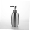 FELTECHELECTR Metal Oval Shape Soap Lotion Pump Dispenser Bottle for