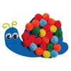 Creativity Street Bright Hues Pom Pons, 1-Inch, 50-Pack (AC8113-01)